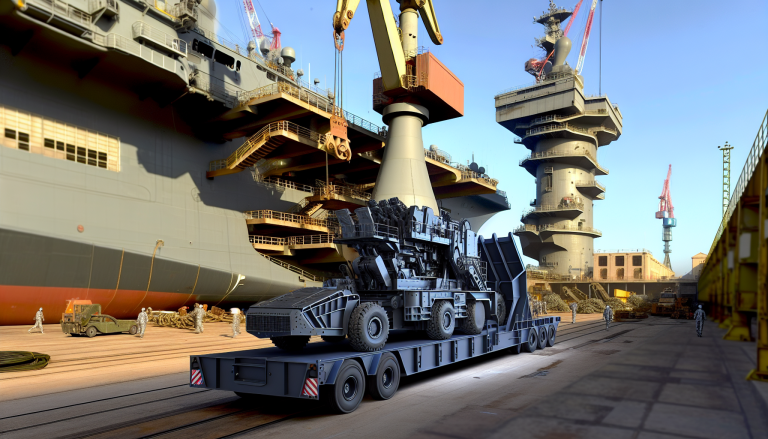 Expertise en transport de machines-outils lourdes à Toulon pour le secteur naval : service fiable et sécurisé.