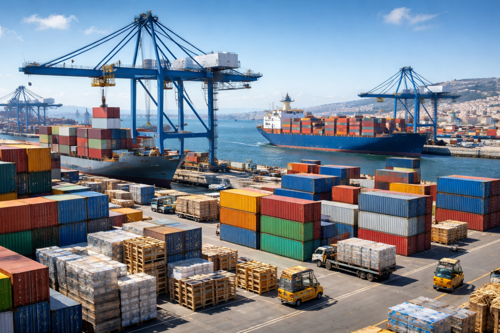 Découvrez le processus complet de freight forwarding international depuis Marseille, étape par étape.